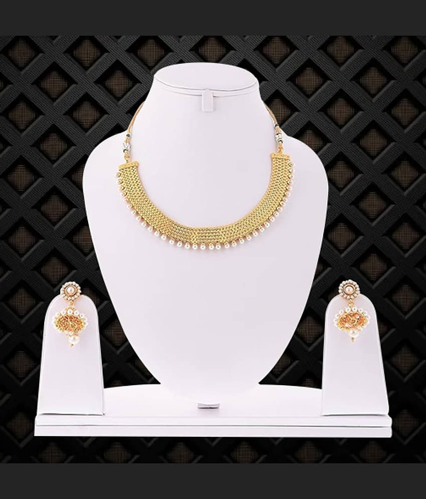 YOUBELLA Multi Color Alloy Necklace Set ( Pack of 1 )