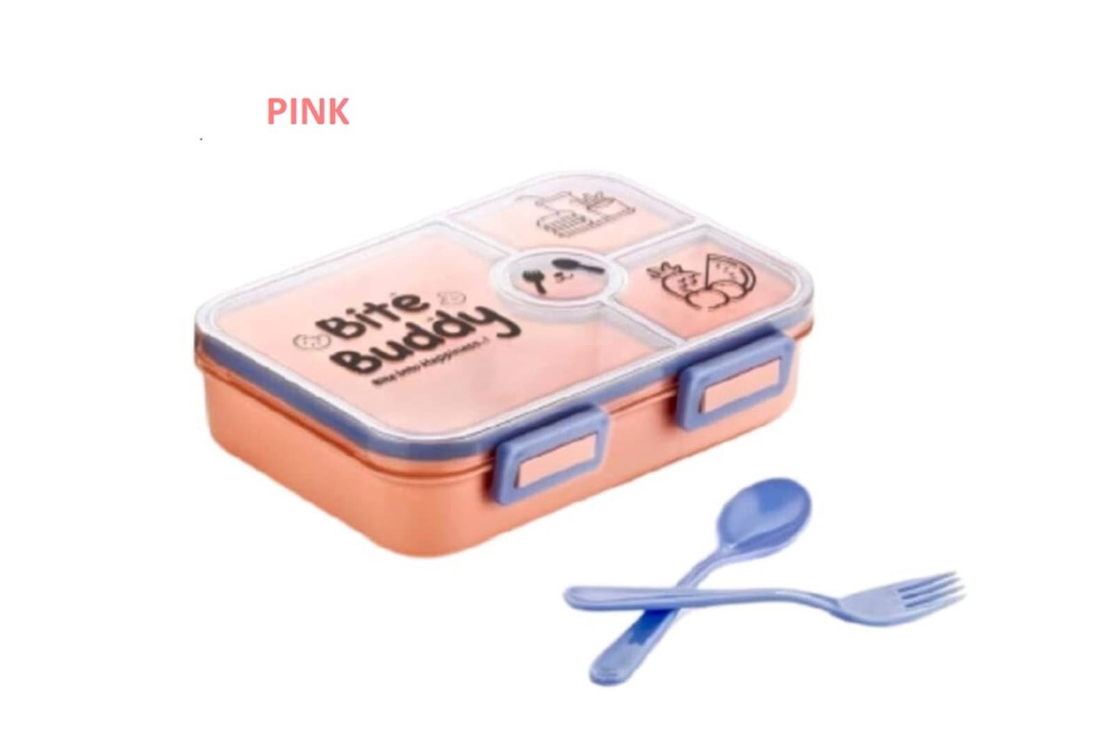     			iview kitchenware - Pink Plastic Lunch Box ( Pack of 1 )