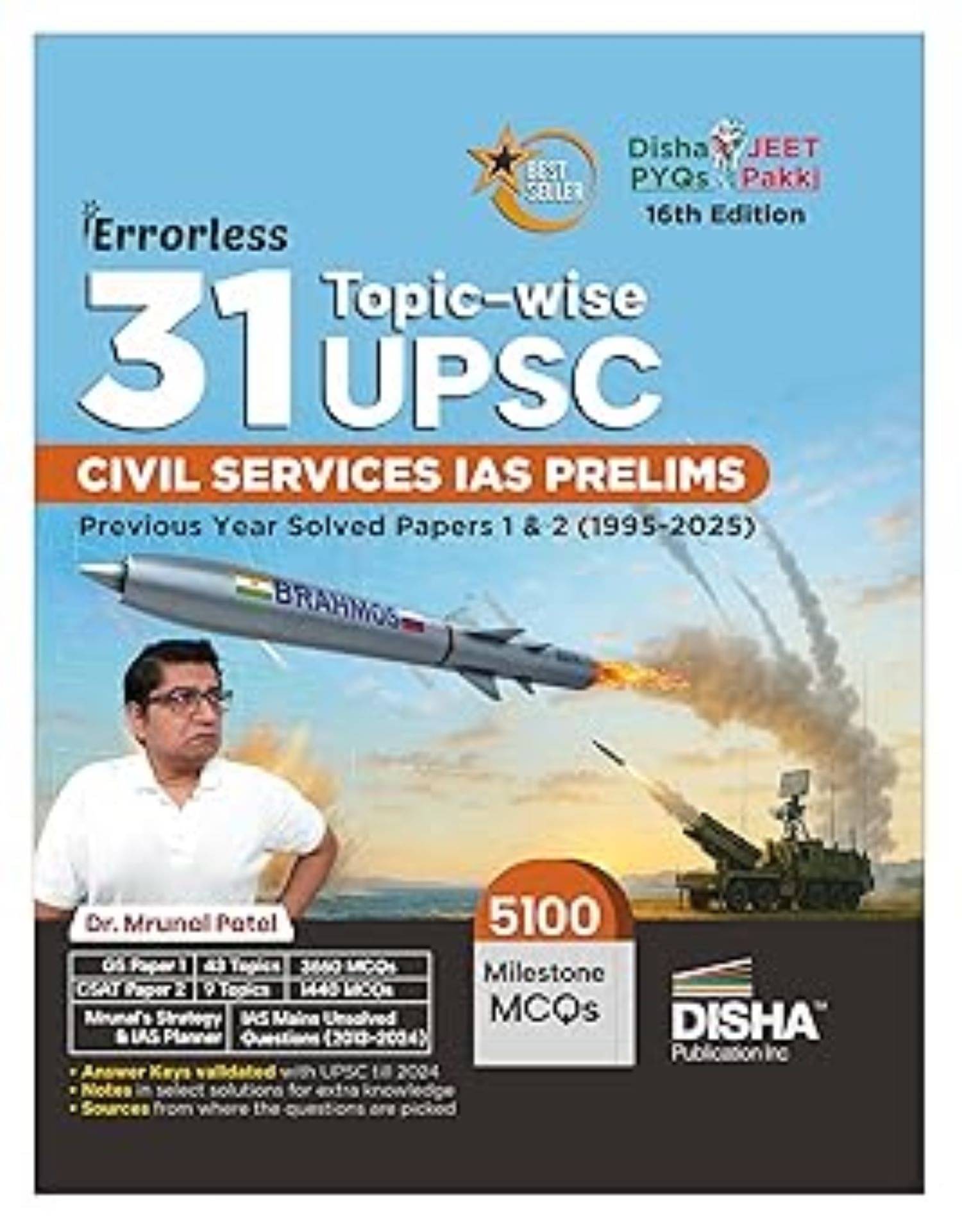 31 Topic-wise UPSC Civil Services IAS Prelims     			31 Topic-wise UPSC Civil Services IAS Prelims