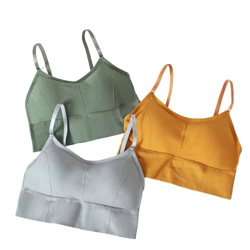     			CALBO N Pack of 3 Cotton Blend Lightly Padded Everyday Bra For Women ( Multicolor15 )