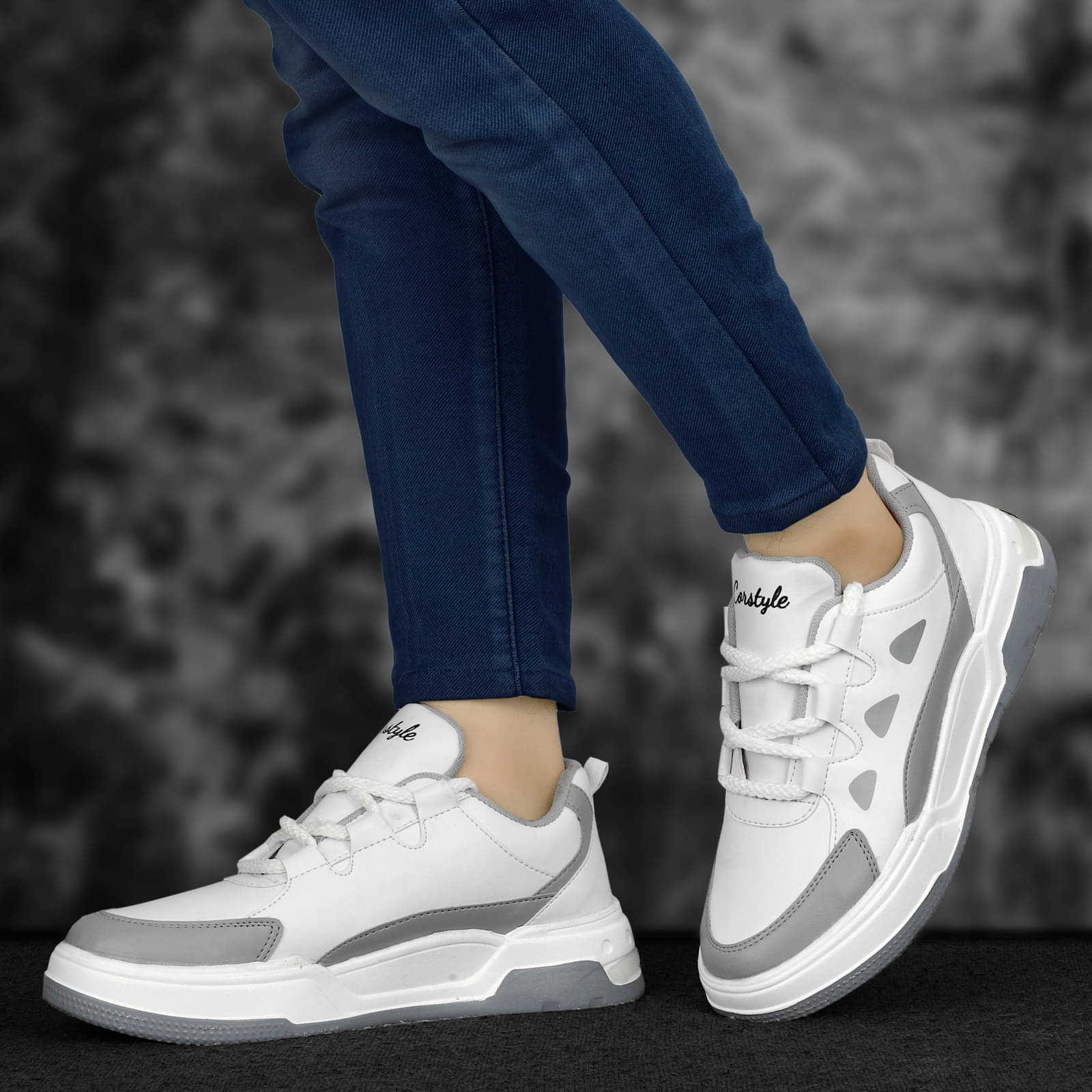     			Corstyle 9039 Grey Men's Sneakers