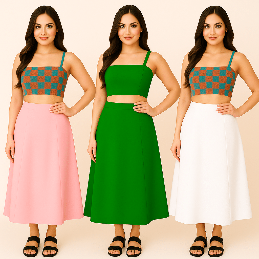JTG enterprises Multicoloured Cotton Petticoat - Pack of 3 JTG enterprises Multicoloured Cotton Petticoat - Pack of 3