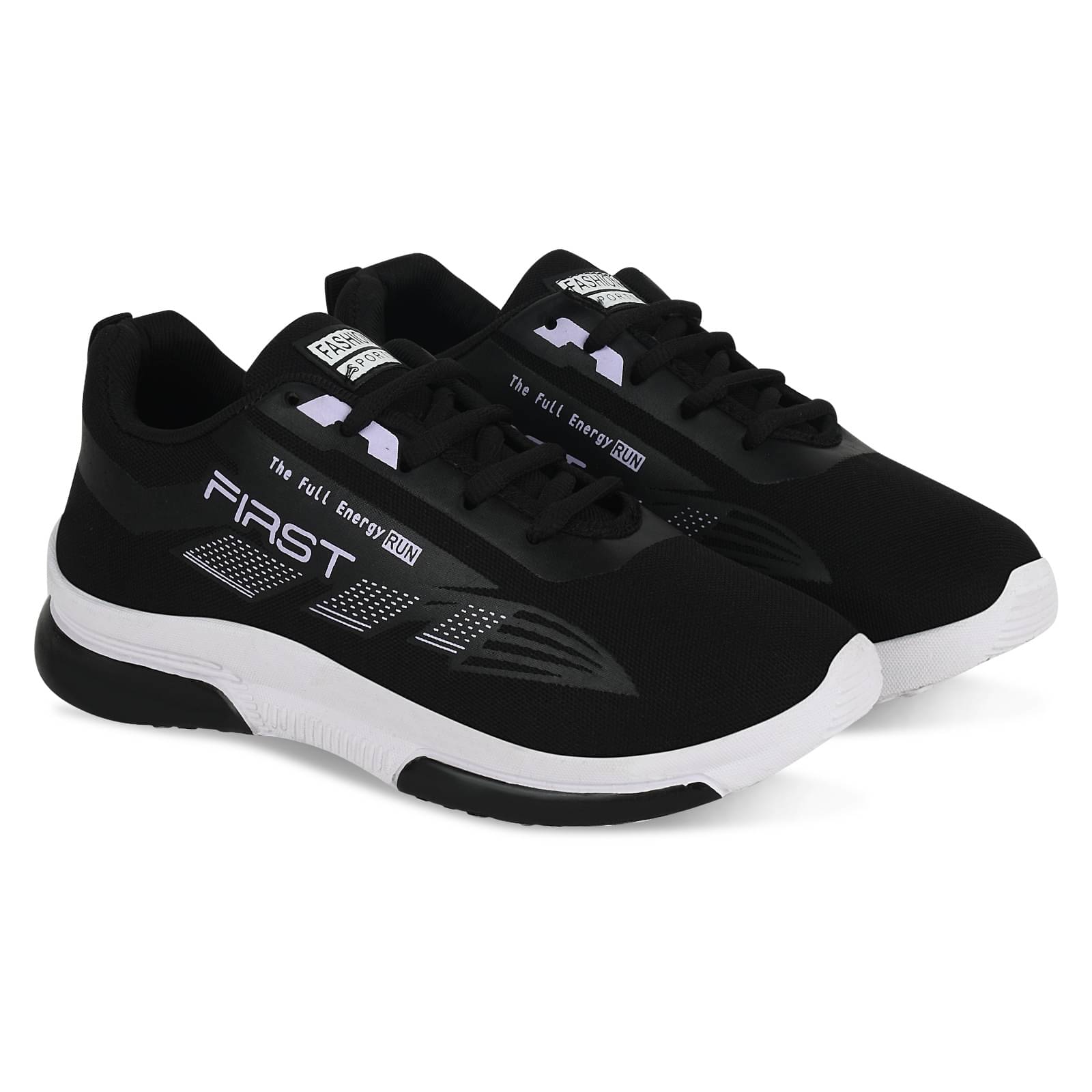     			KMH FIRST_BLACK/WHITE Black Men's Lifestyle Shoes