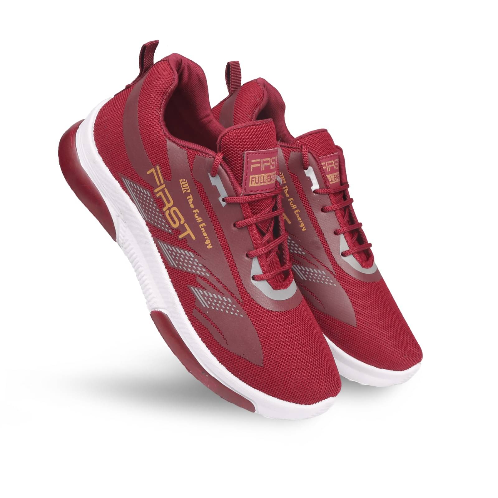     			KMH FIRST_MAROON Maroon Men's Lifestyle Shoes