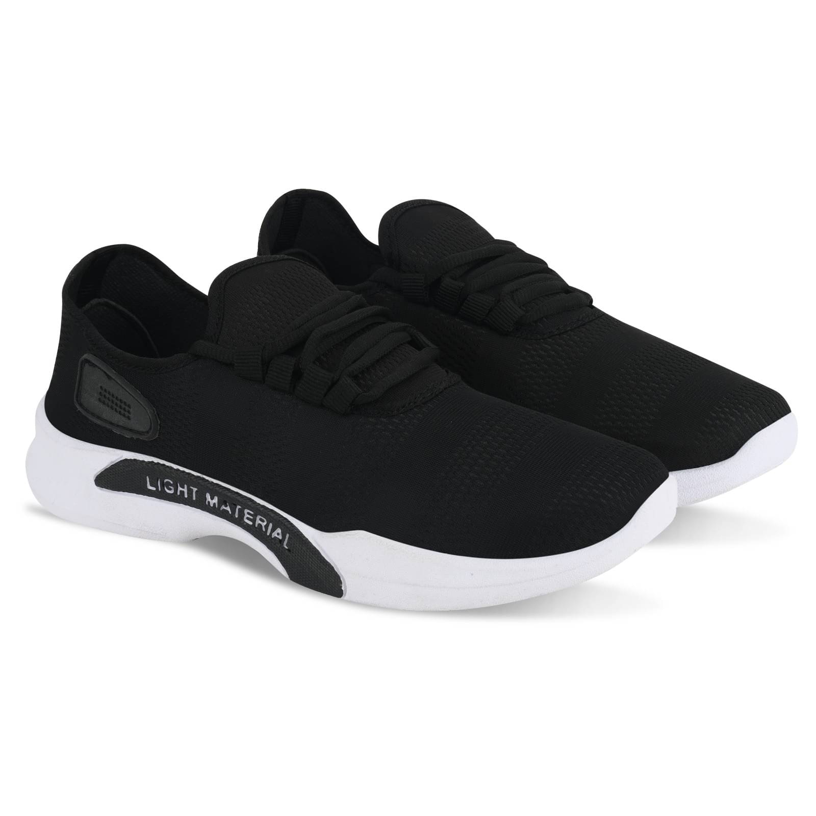 KMH LM_BLACK Black Men's Lifestyle Shoes KMH LM_BLACK Black Men's Lifestyle Shoes