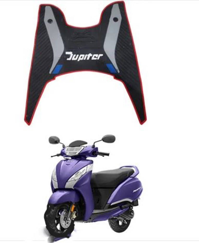 Multi Color Washable Scooty footmat mat Compatible for Jupiter 125 Multi Color Washable Scooty footmat mat Compatible for Jupiter 125