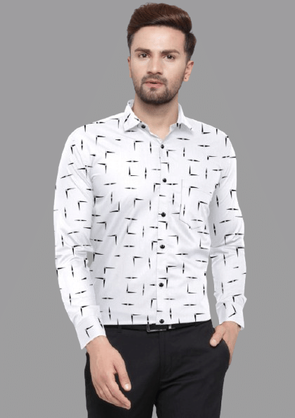 Nexra Creation Cotton Blend Regular Fit Solids Full Sleeves Men's Casual Shirt - White ( Pack of 1 ) Nexra Creation Cotton Blend Regular Fit Solids Full Sleeves Men's Casual Shirt - White ( Pack of 1 )