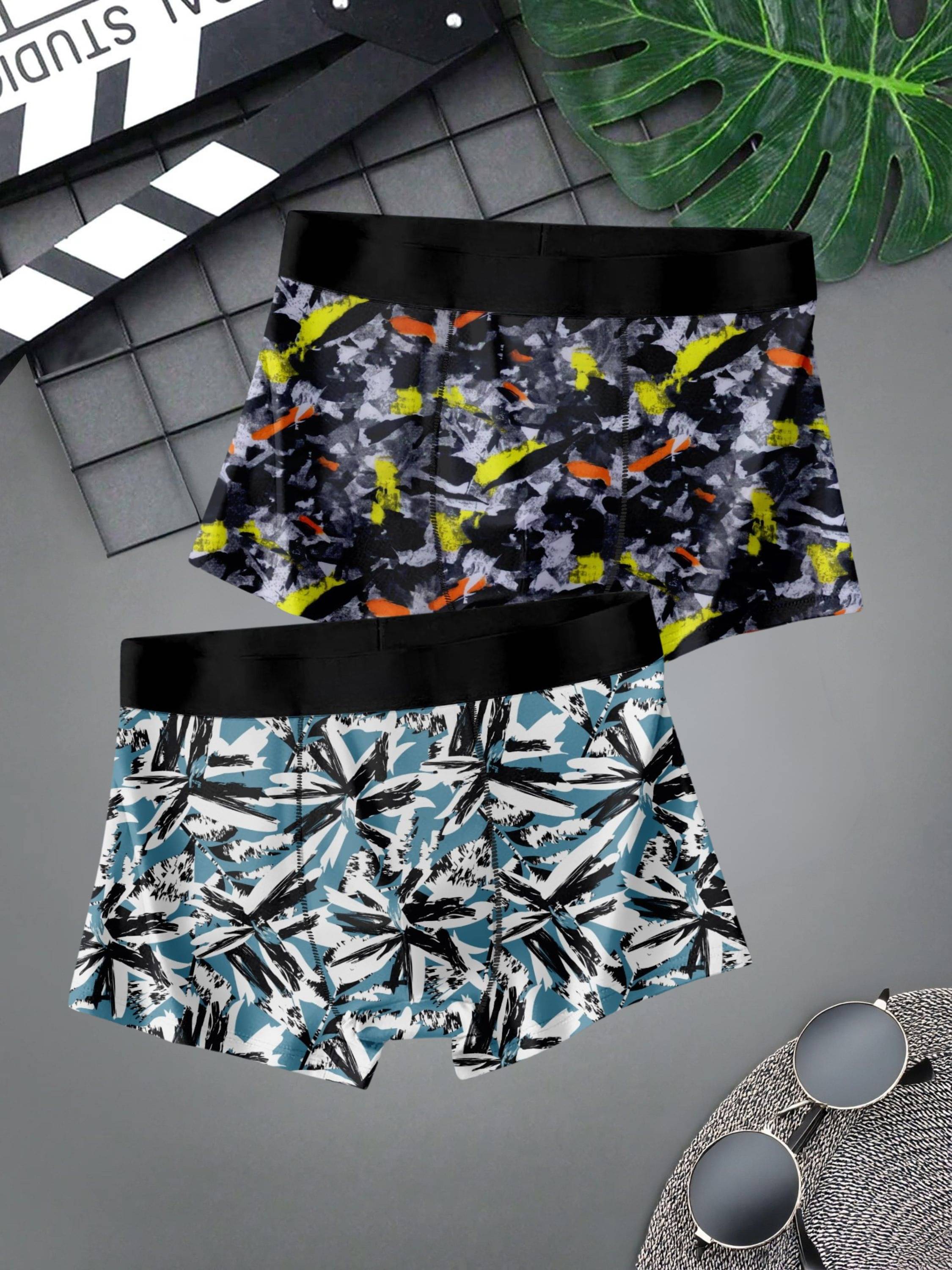     			PaheliRani Pack of 3 Nylon Trunks For Men's ( Multicolor5 )