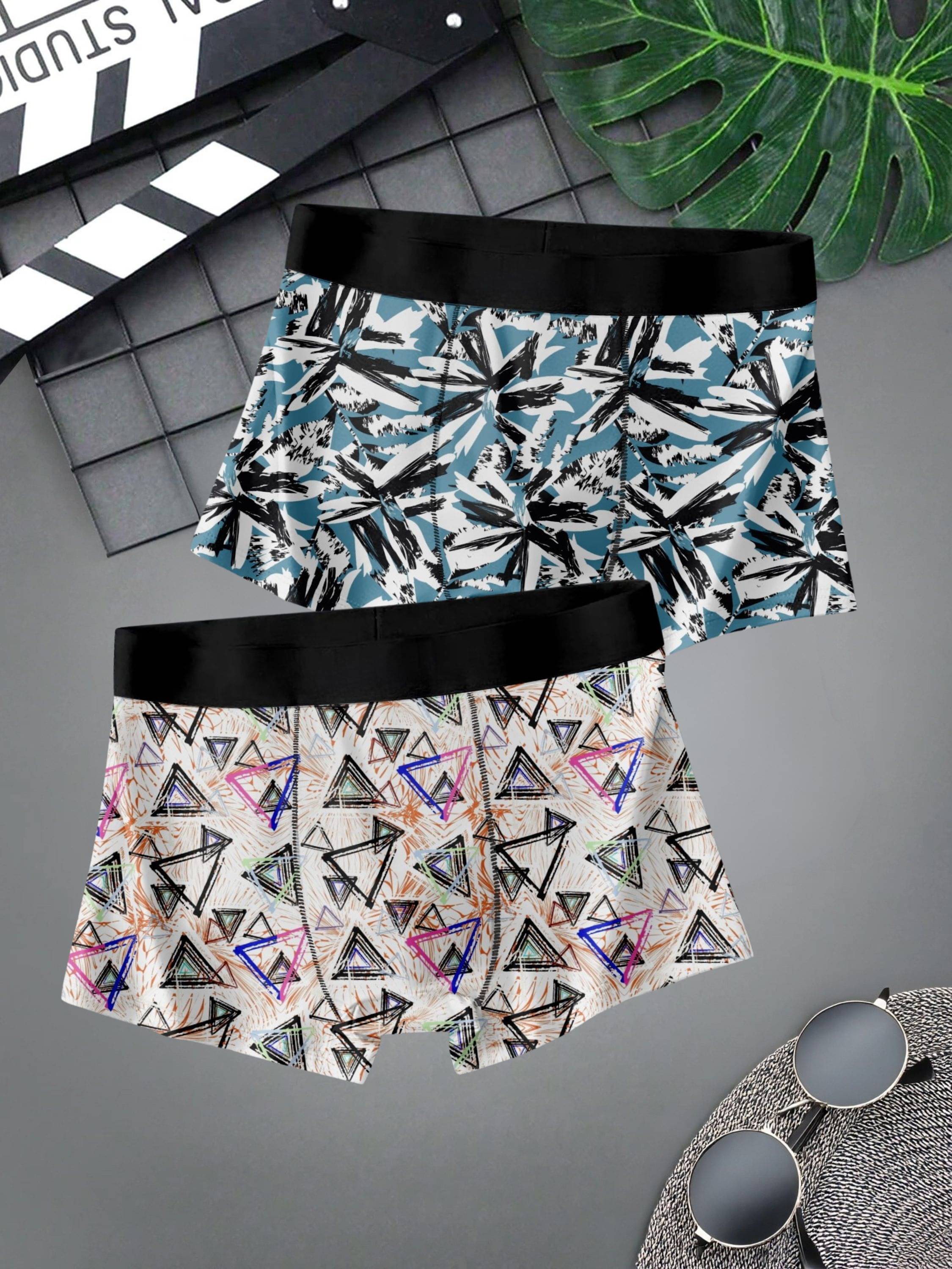 PaheliRani Pack of 3 Nylon Trunks For Men's ( Multicolor1 ) PaheliRani Pack of 3 Nylon Trunks For Men's ( Multicolor1 )