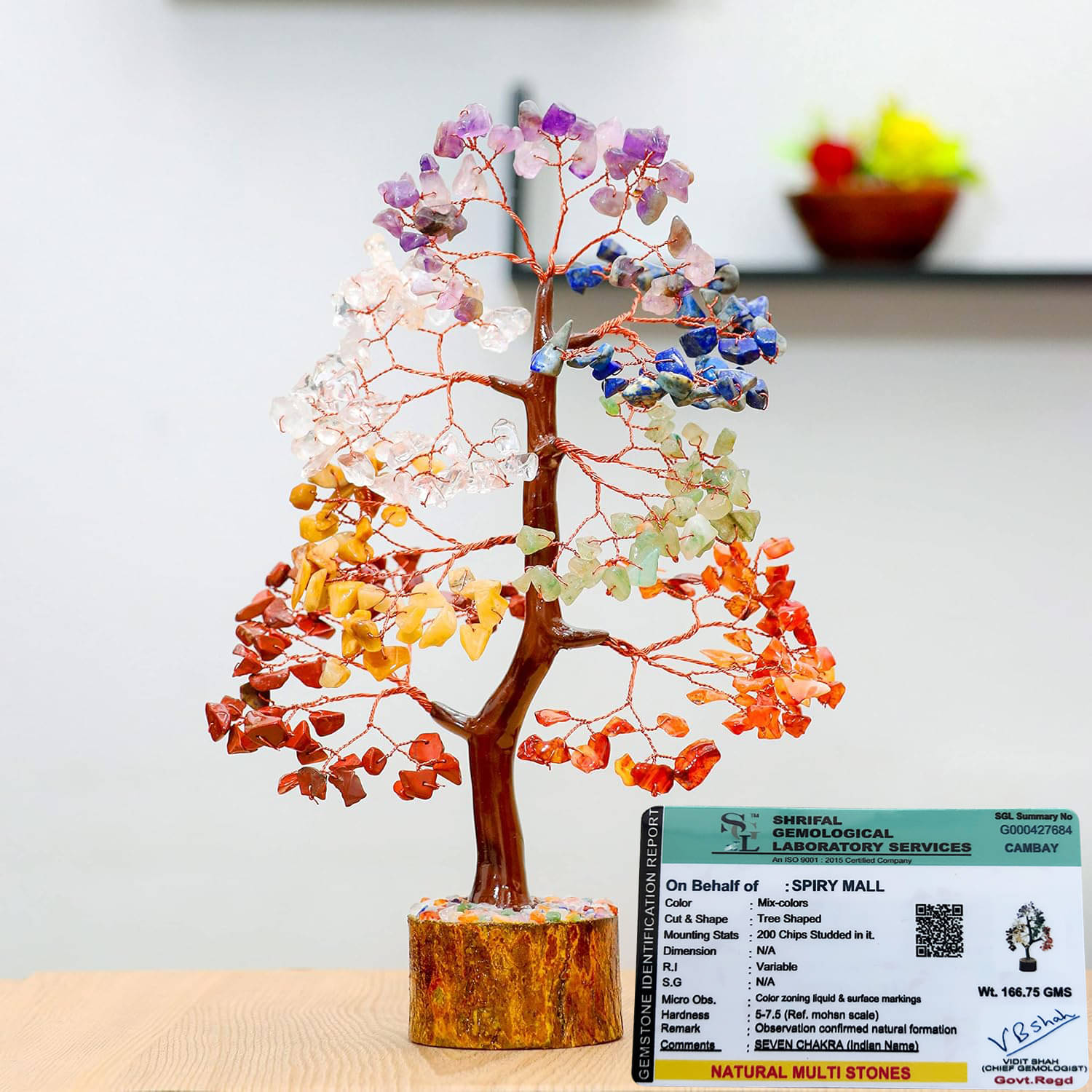     			Spiry Crystal Fengshui Tree