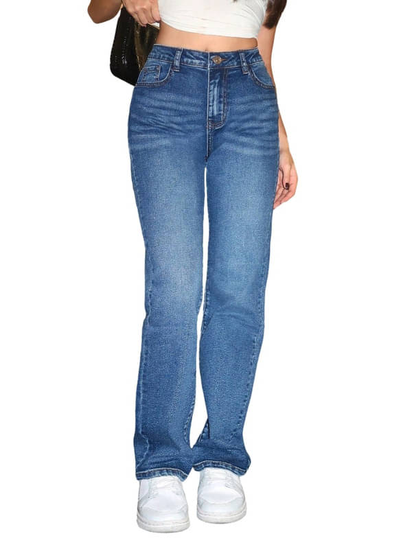     			Stylefabs Women Regular Fit Waist Jeans