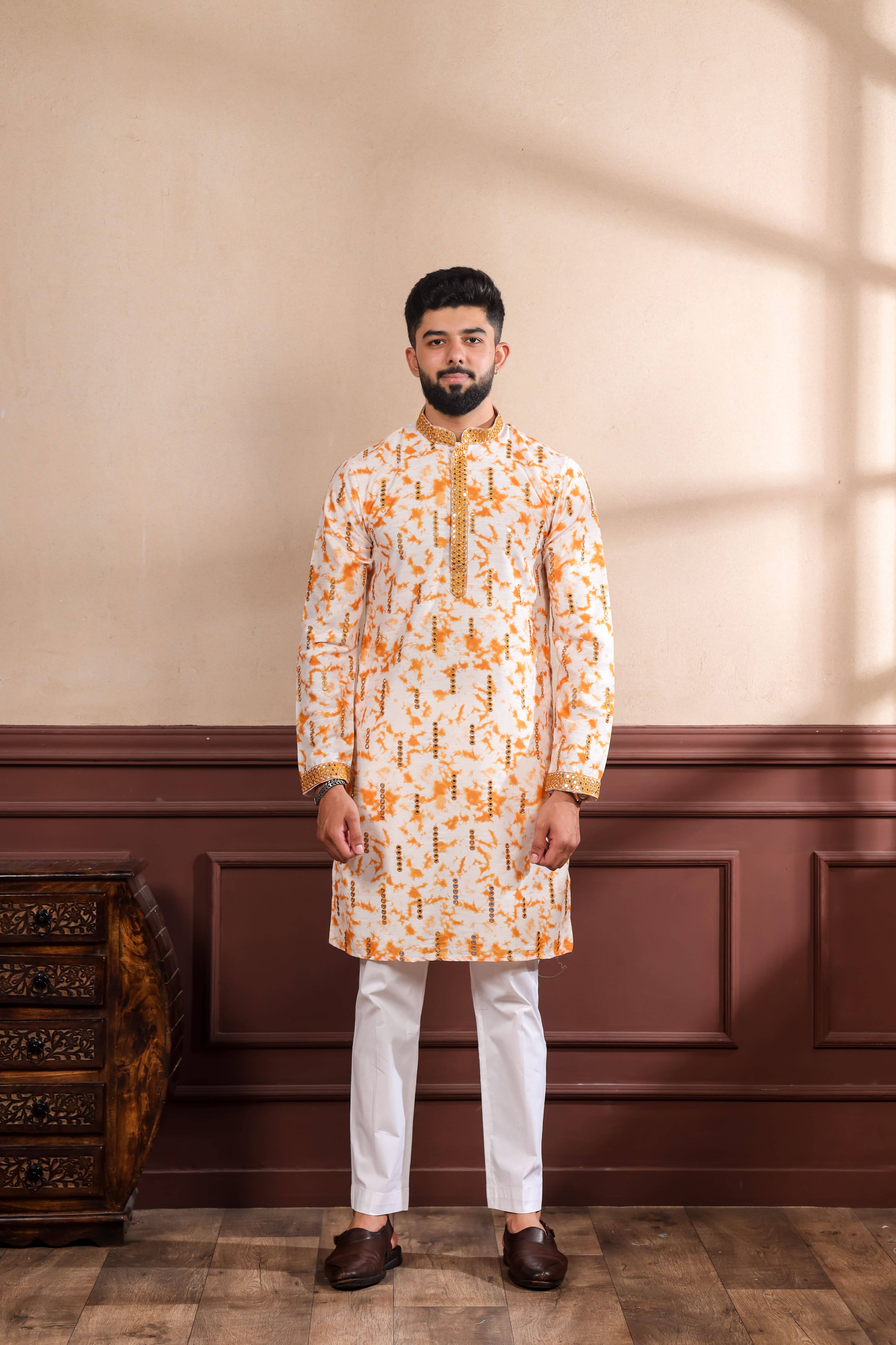 koshin Gold Cotton Men's Regular Kurta ( Pack of 1 ) koshin Gold Cotton Men's Regular Kurta ( Pack of 1 )