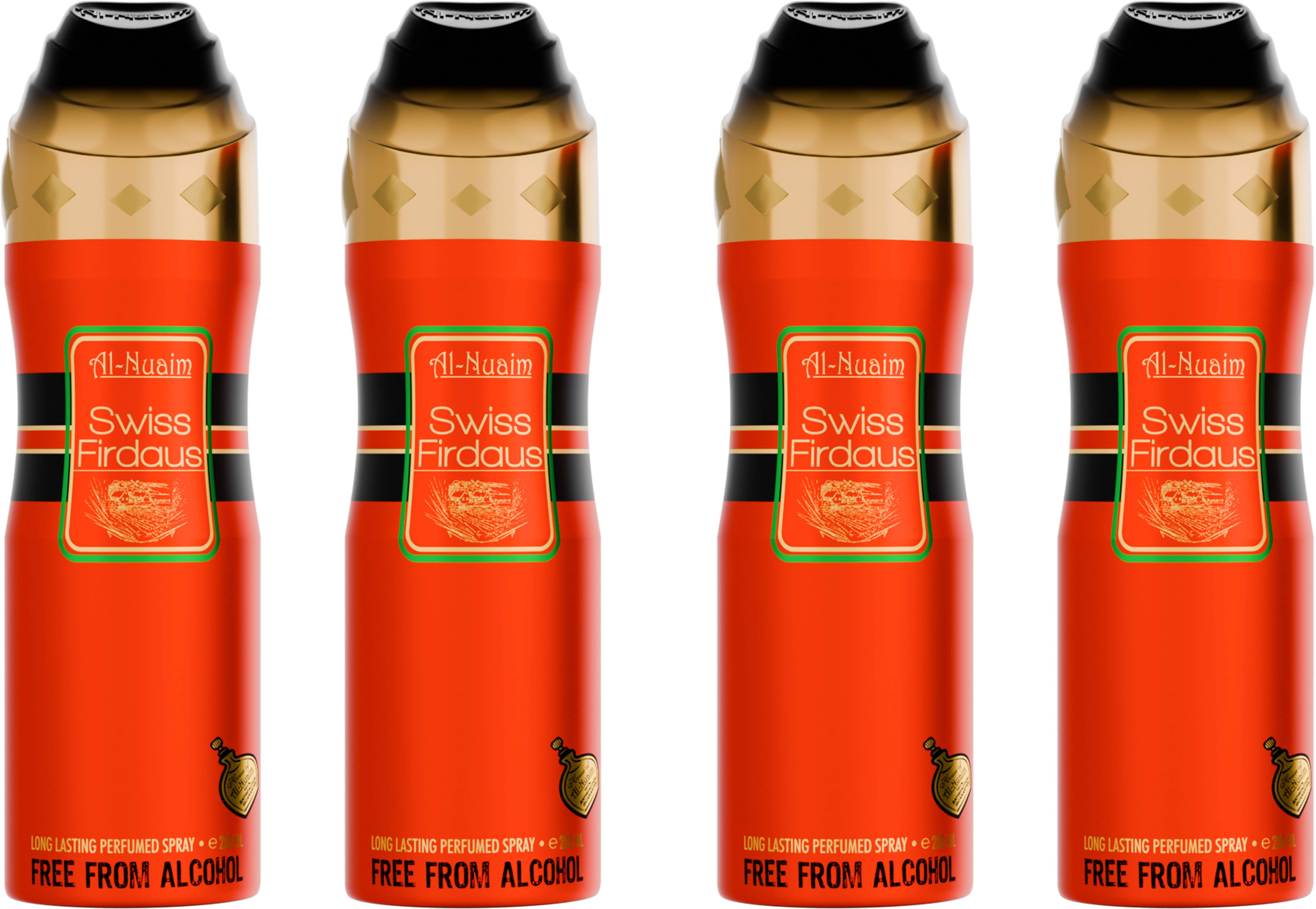     			Al-Nuaim Alcohol-Free Deodorant Deodorant Spray for Unisex 100 ml ( Pack of 4 )