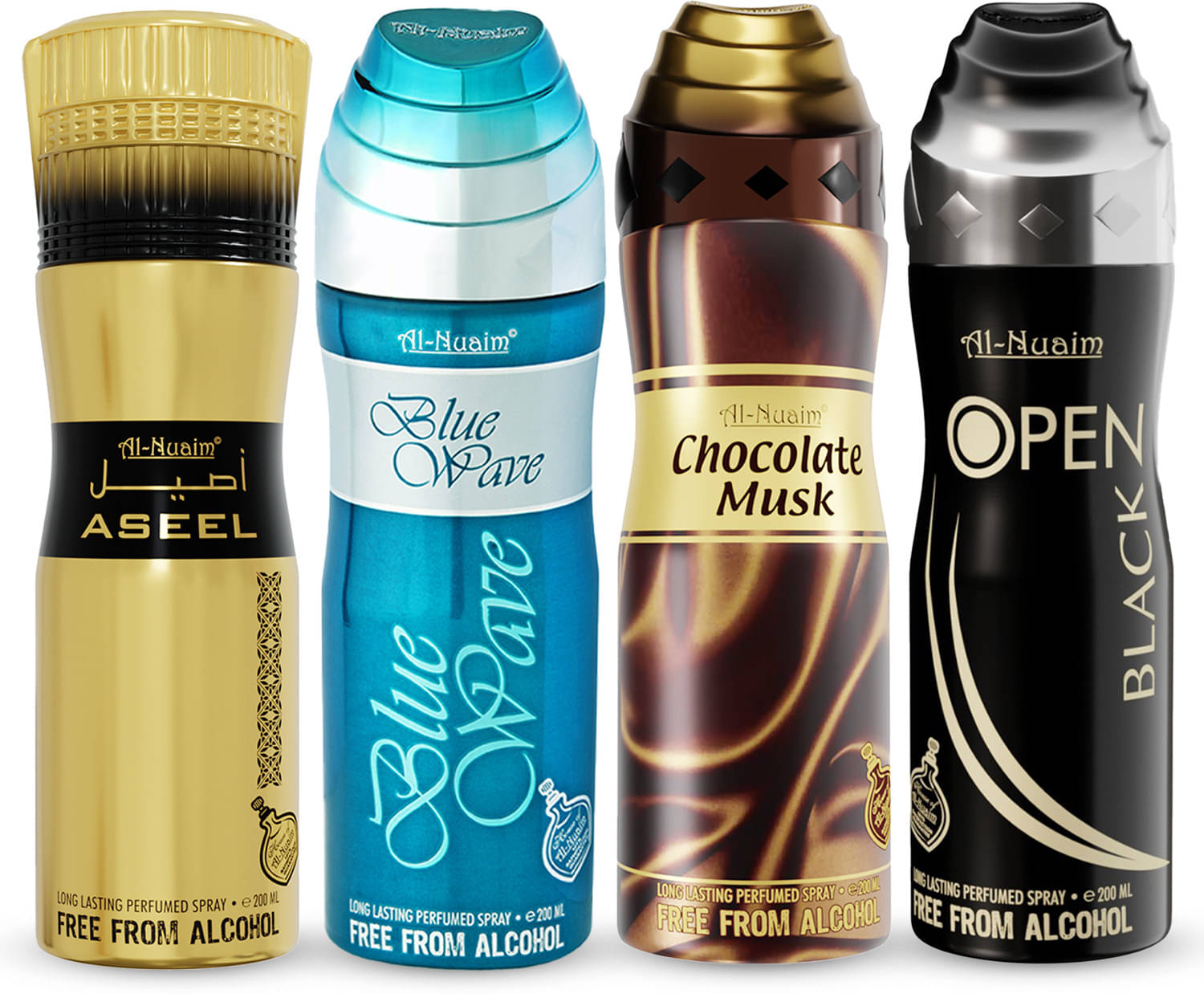     			Al-Nuaim Alcohol-Free Deodorant Deodorant Spray for Unisex 100 ml ( Pack of 4 )