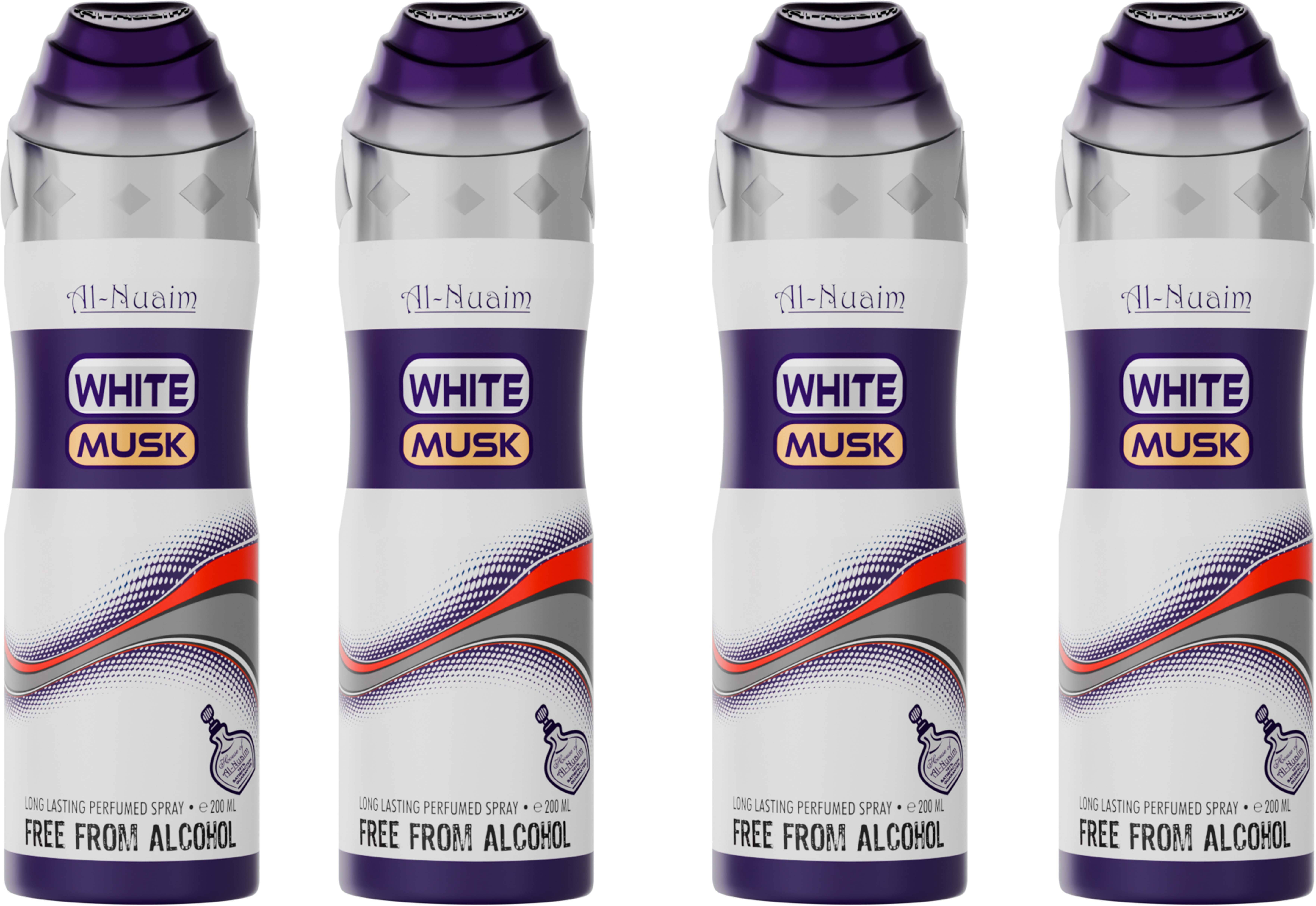     			Al-Nuaim Alcohol-Free Deodorant Deodorant Spray for Unisex 100 ml ( Pack of 4 )