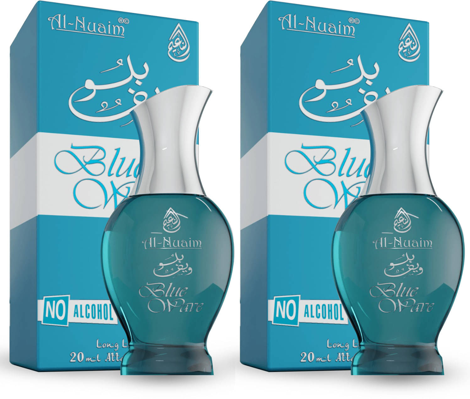     			Al-Nuaim Rose Non- Alcoholic 50ml Attar ( Pack of 2 )