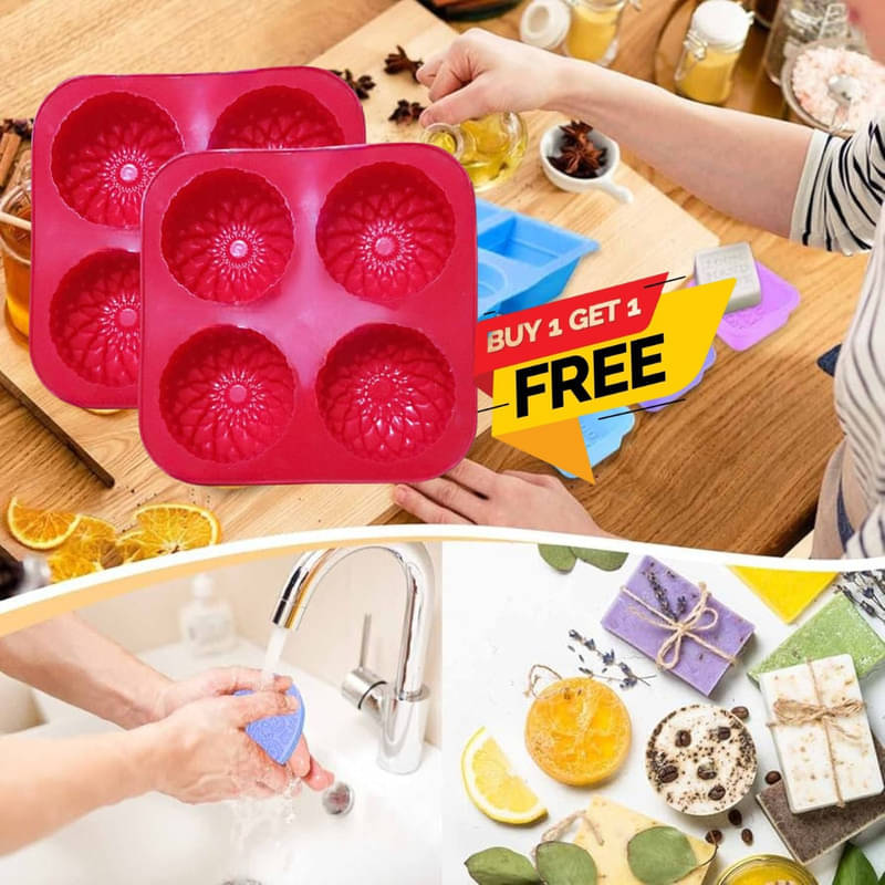     			BLUST & FAMME Silicone Muffin Moulds 3 mL
