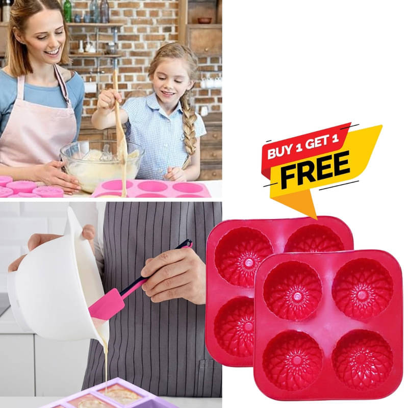     			BLUST & FAMME Silicone Muffin Moulds 3 mL