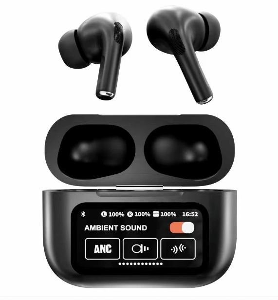     			COREGENIX A9pro TWS True Wireless Earbuds with Touch Display & 60H Playtime with Type-C Fast Charging, Bluetooth V5.3 with Instant Pair, Clear Calling ENC Mics, 45ms Low Latency Gaming Mode Ear Buds