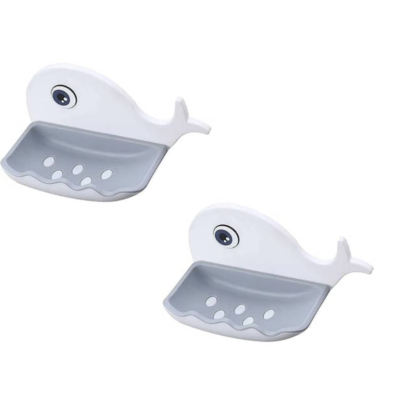     			Fish shape soap holder pack of 2
