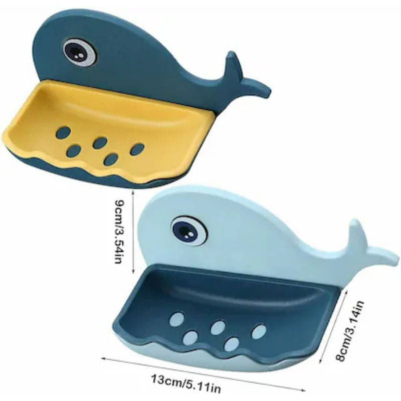     			Fish shape soap holder pack of 2