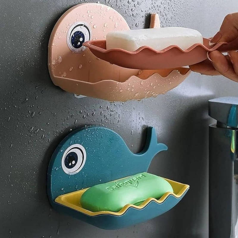     			Fish shape soap holder pack of 2