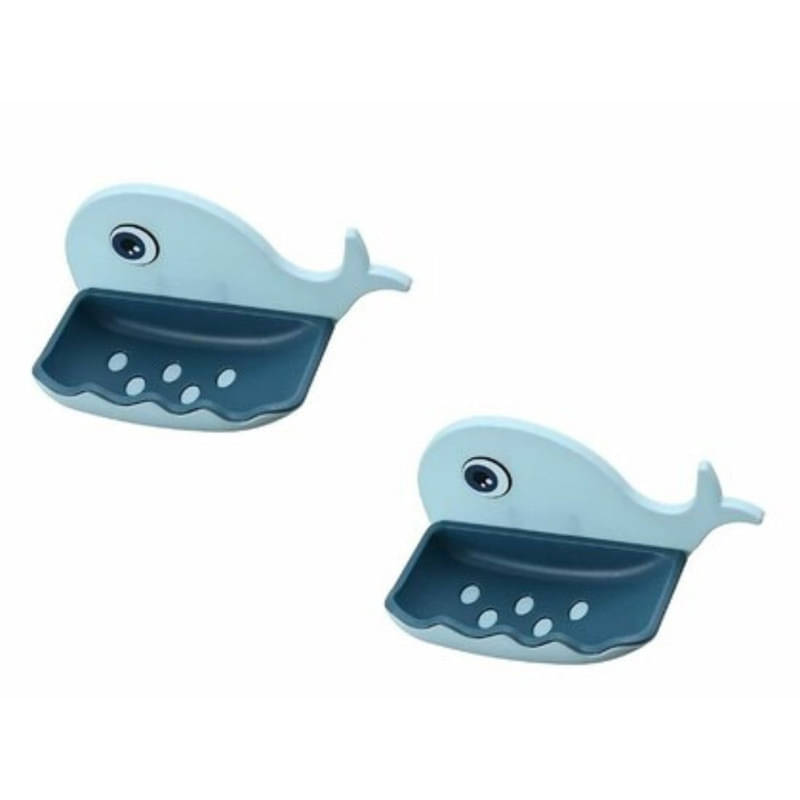     			Fish shape soap holder pack of 2