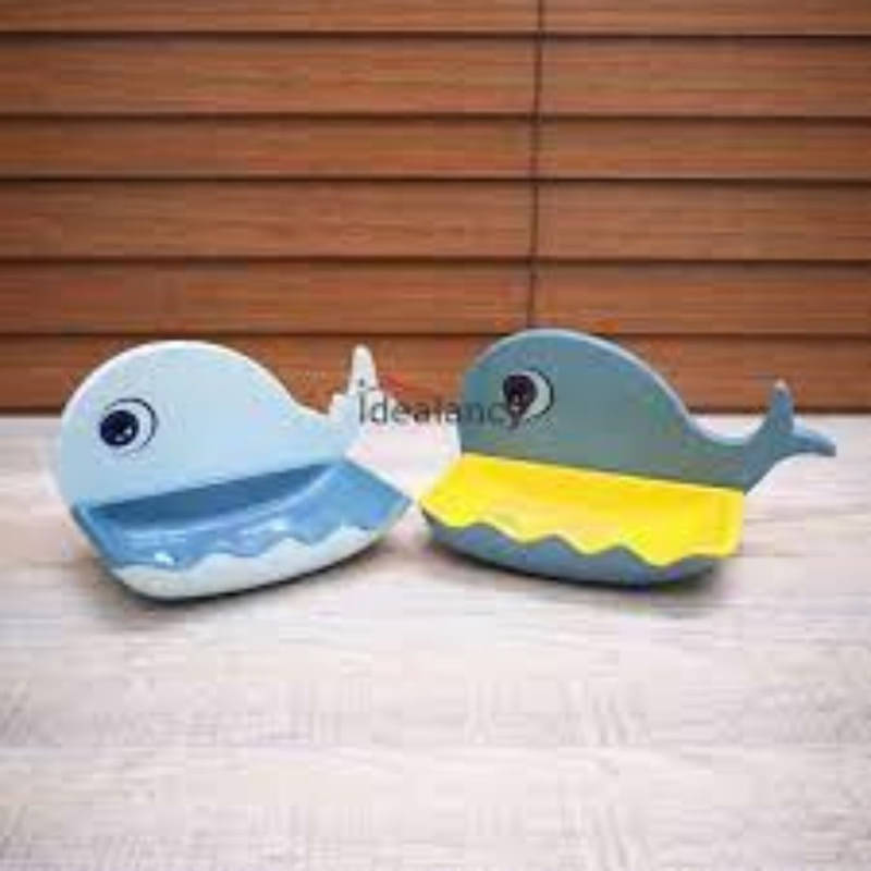     			Fish shape soap holder pack of 2