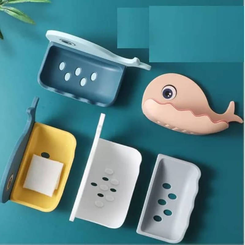     			Fish shape soap holder pack of 1