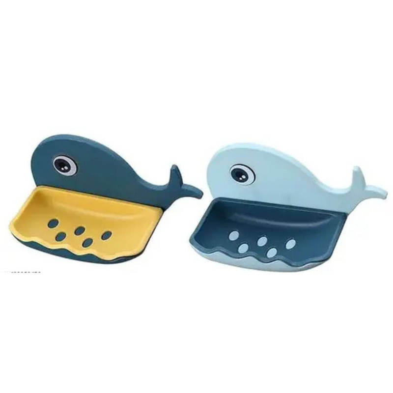     			Fish shape soap holder pack of 2