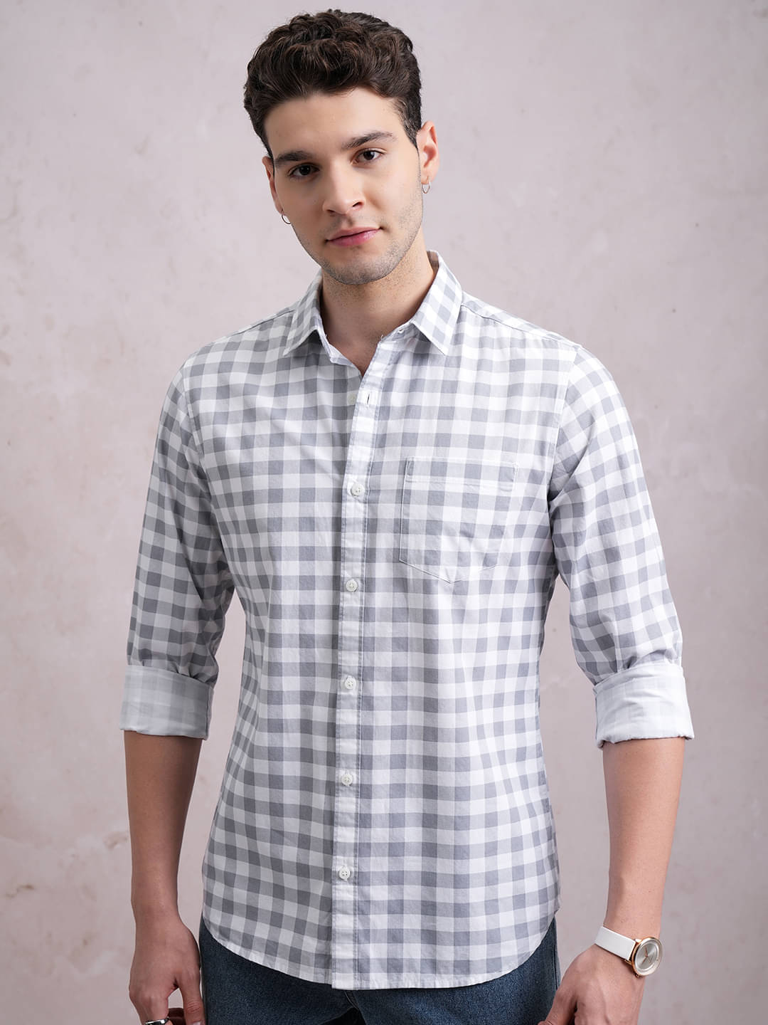 Highlander 100% Cotton Slim Fit Printed Full Sleeves Men's Casual Shirt - Multicolor ( Pack of 1 )     			Highlander 100% Cotton Slim Fit Printed Full Sleeves Men's Casual Shirt - Multicolor ( Pack of 1 )