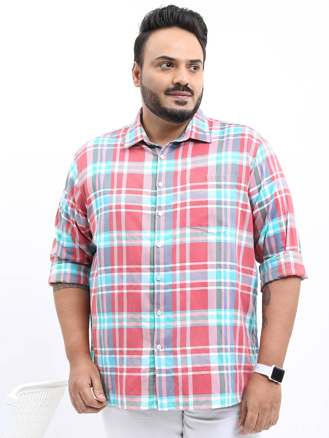 Highlander 100% Cotton Slim Fit Printed Full Sleeves Men's Casual Shirt - Multicolor ( Pack of 1 ) Highlander 100% Cotton Slim Fit Printed Full Sleeves Men's Casual Shirt - Multicolor ( Pack of 1 )