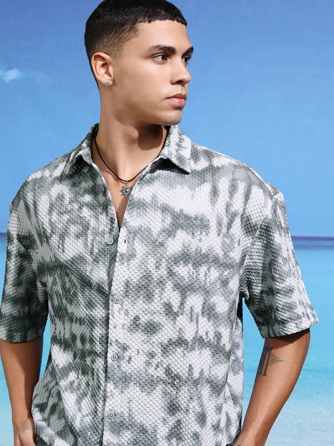 Highlander Polyester Oversized Fit Solids Half Sleeves Men's Casual Shirt - Multicolor ( Pack of 1 ) Highlander Polyester Oversized Fit Solids Half Sleeves Men's Casual Shirt - Multicolor ( Pack of 1 )