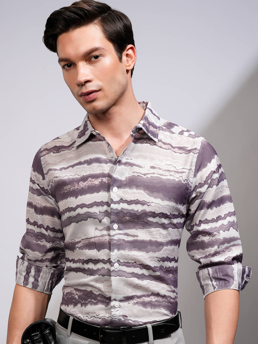 Highlander Polyester Regular Fit Printed Full Sleeves Men's Casual Shirt - Multicolor ( Pack of 1 ) Highlander Polyester Regular Fit Printed Full Sleeves Men's Casual Shirt - Multicolor ( Pack of 1 )