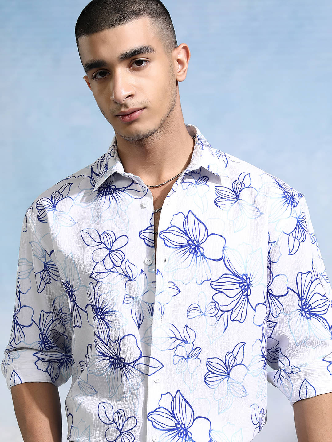 Highlander Polyester Relaxed Fit Printed Full Sleeves Men's Casual Shirt - Multicolor ( Pack of 1 ) Highlander Polyester Relaxed Fit Printed Full Sleeves Men's Casual Shirt - Multicolor ( Pack of 1 )