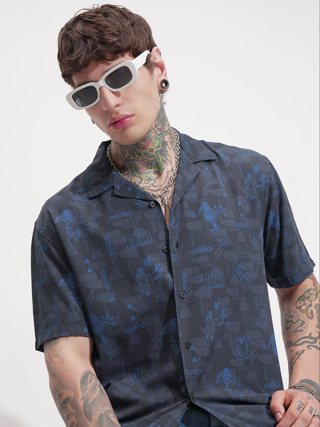 Highlander Viscose Relaxed Fit Printed Half Sleeves Men's Casual Shirt - Multicolor ( Pack of 1 ) Highlander Viscose Relaxed Fit Printed Half Sleeves Men's Casual Shirt - Multicolor ( Pack of 1 )