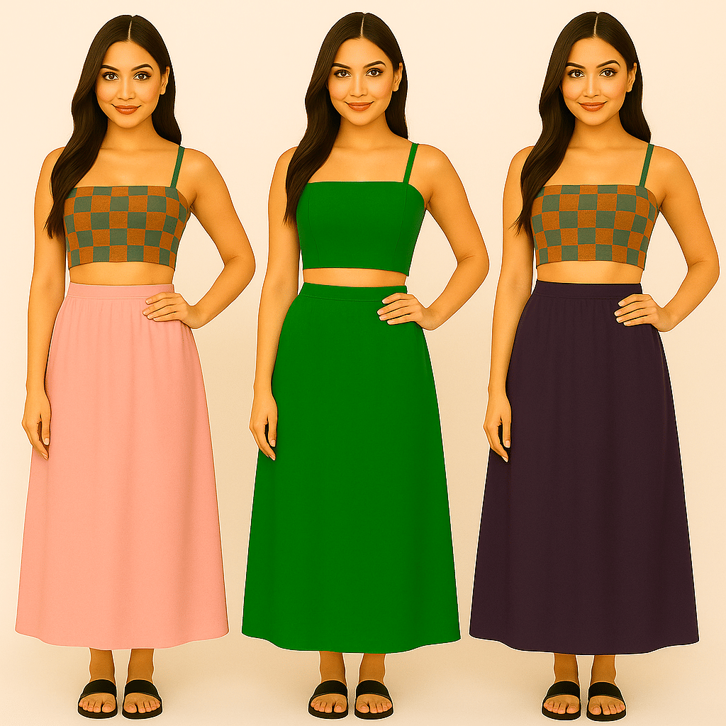 JTG enterprises Multicoloured Cotton Petticoat - Pack of 3     			JTG enterprises Multicoloured Cotton Petticoat - Pack of 3