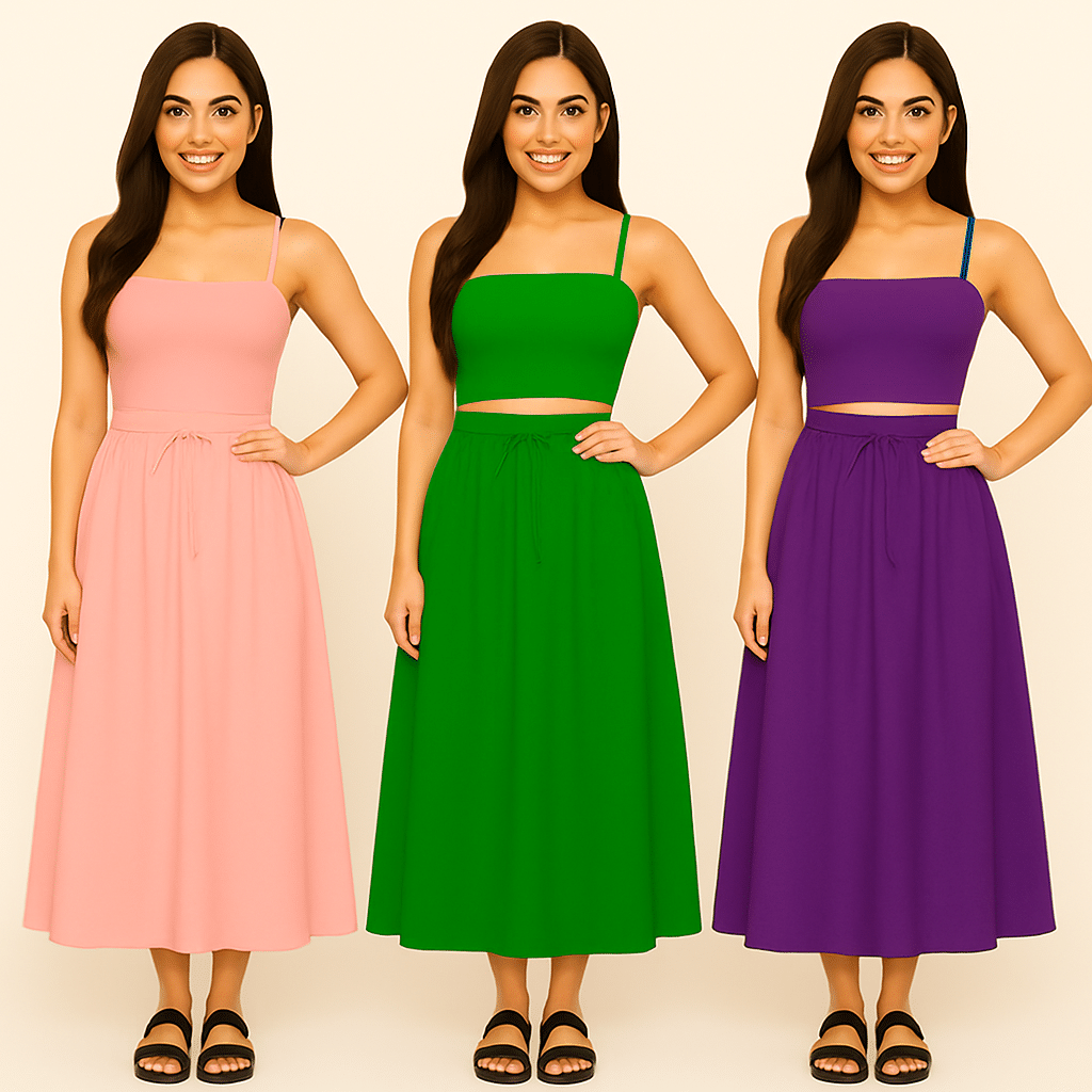 JTG enterprises Multicoloured Cotton Petticoat - Pack of 3 JTG enterprises Multicoloured Cotton Petticoat - Pack of 3