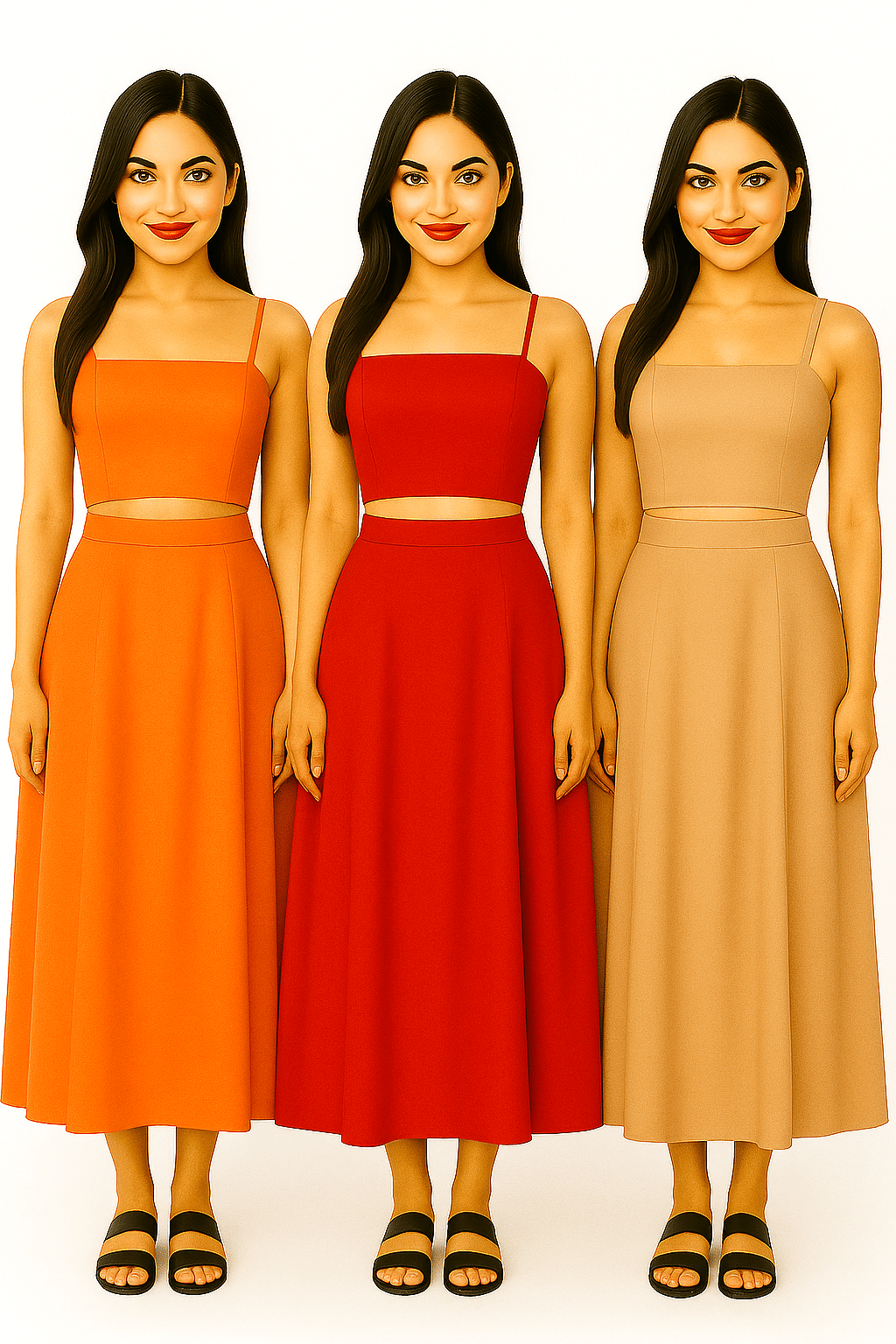     			JTG enterprises Multicoloured Cotton Petticoat - Pack of 3