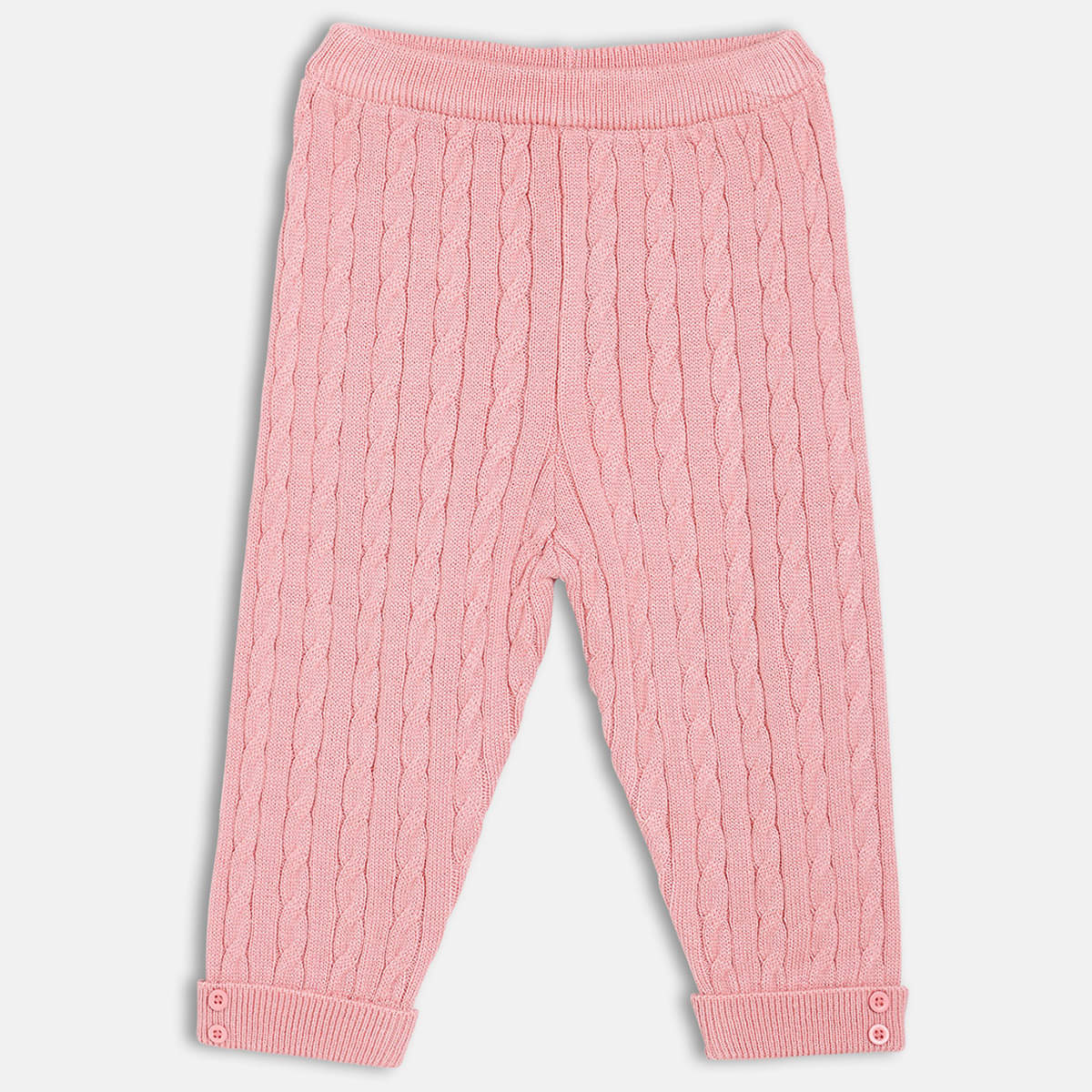     			MINI KLUB Pack of 1 Baby Girls Cotton Pants ( Pink )