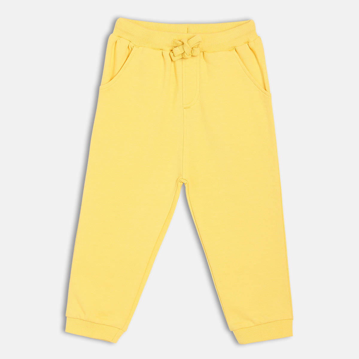     			MINI KLUB Pack of 1 Baby Boys Cotton Trackpant ( Mustard )