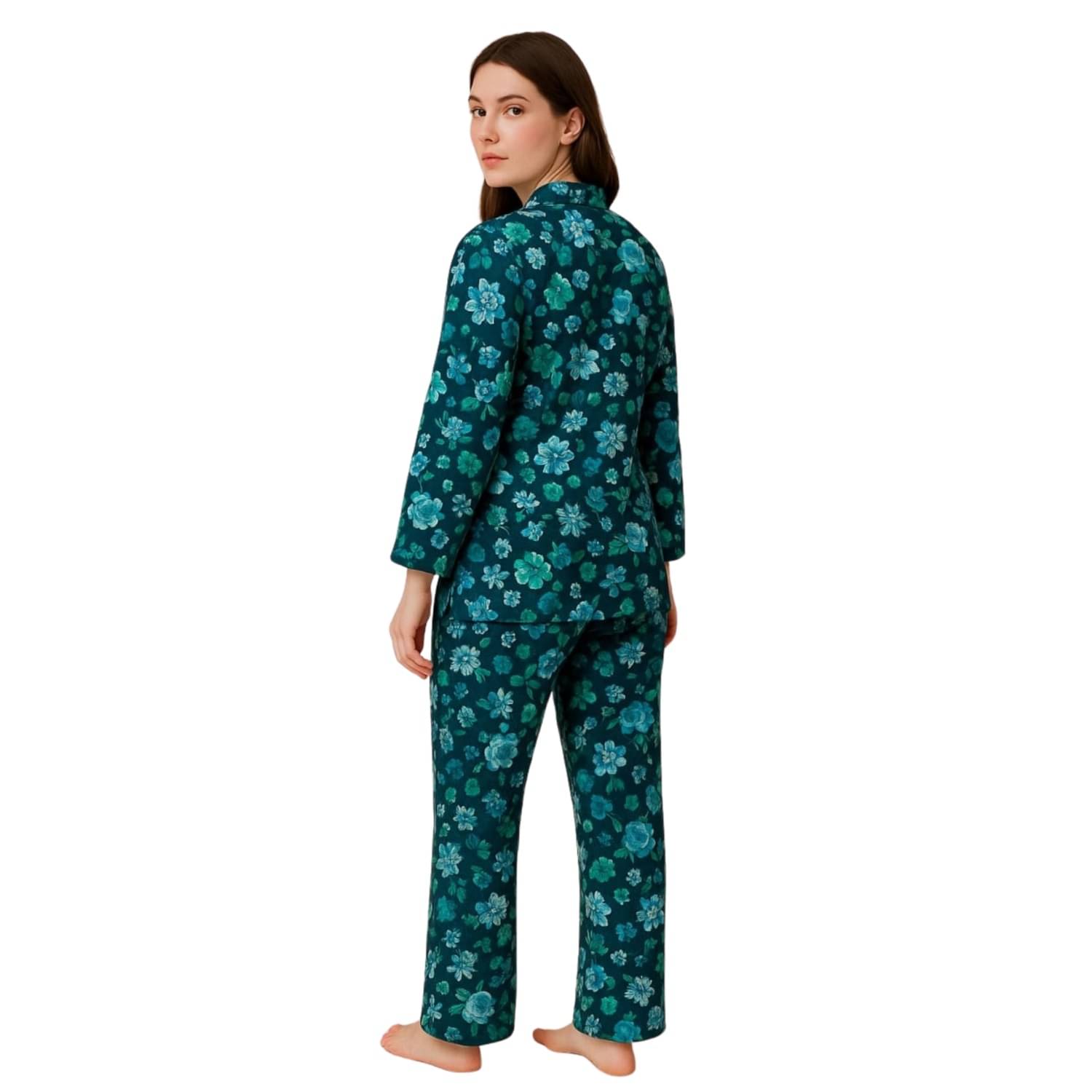 Maddock Women Printed Shirt With Joggers Co-Ord Set ( Multicolor ) Maddock Women Printed Shirt With Joggers Co-Ord Set ( Multicolor )