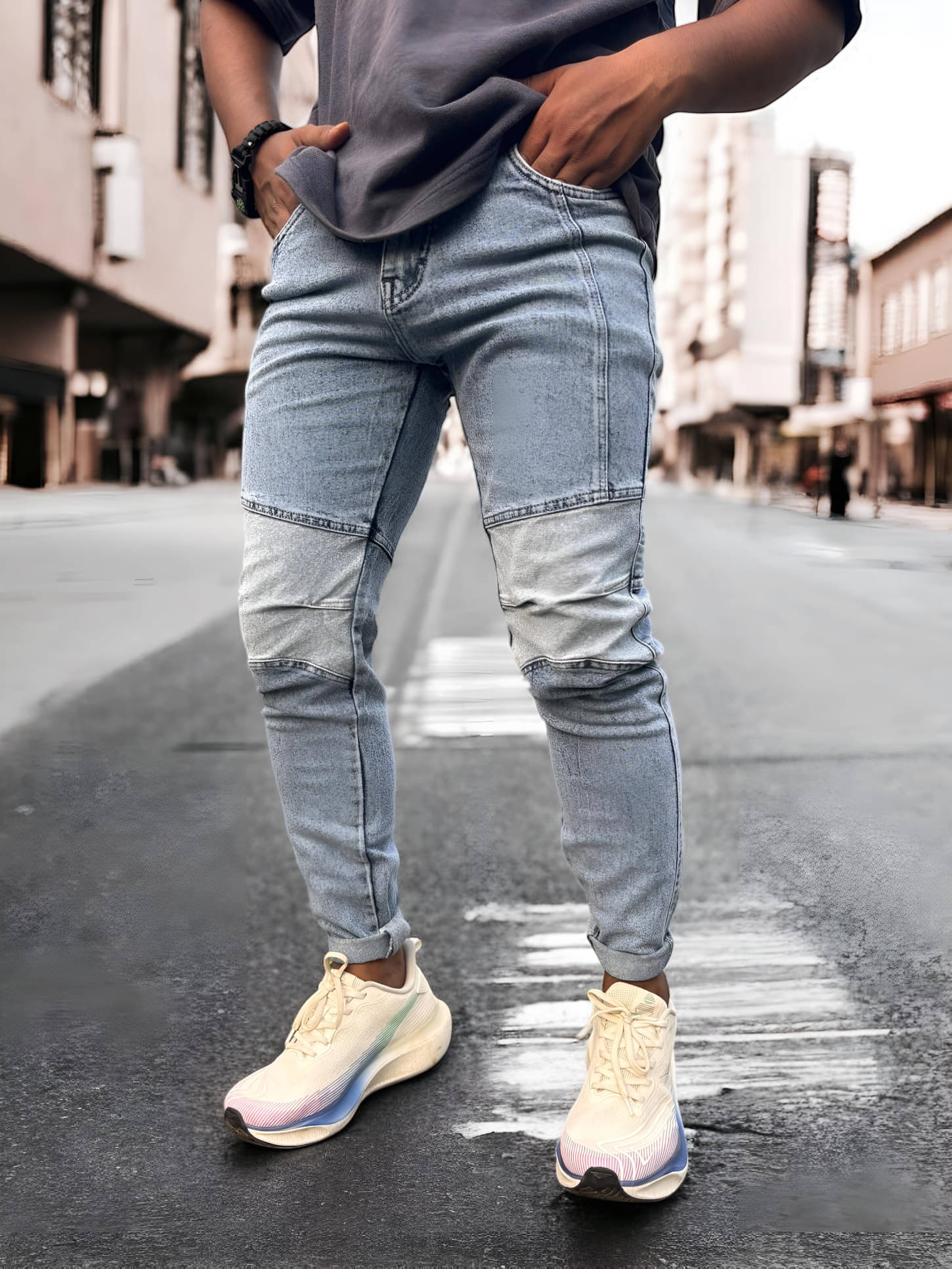 Styzon Slim Fit Clean Look Men's Jeans - Blue ( Pack of 1 )     			Styzon Slim Fit Clean Look Men's Jeans - Blue ( Pack of 1 )