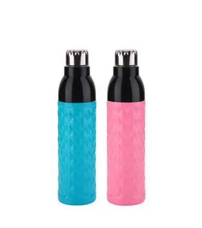 Swaraa Kitchenware Multicolour Plastic Water Bottle 1000 mL ( Set of 2 ) Swaraa Kitchenware Multicolour Plastic Water Bottle 1000 mL ( Set of 2 )