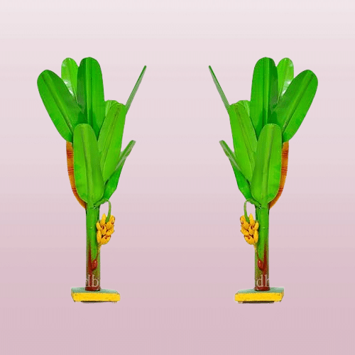     			artifical plants golu dolls decor  1 pair set pooja decor
