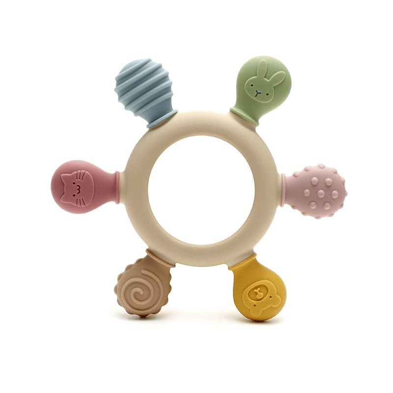     			sakimo Silicone Teether ( 1 pcs )
