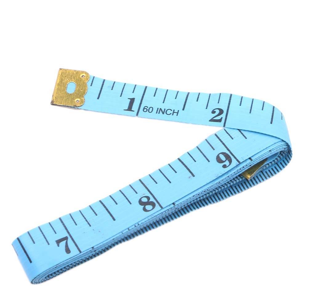     			viDixn (VDX-2) Durable Soft Sewing Tailor Tape Body Measuring Dress-Making Measure Ruler, 1.50 Meter, 150 cm, Multicolour Unit Centimeter (Pack of 1)