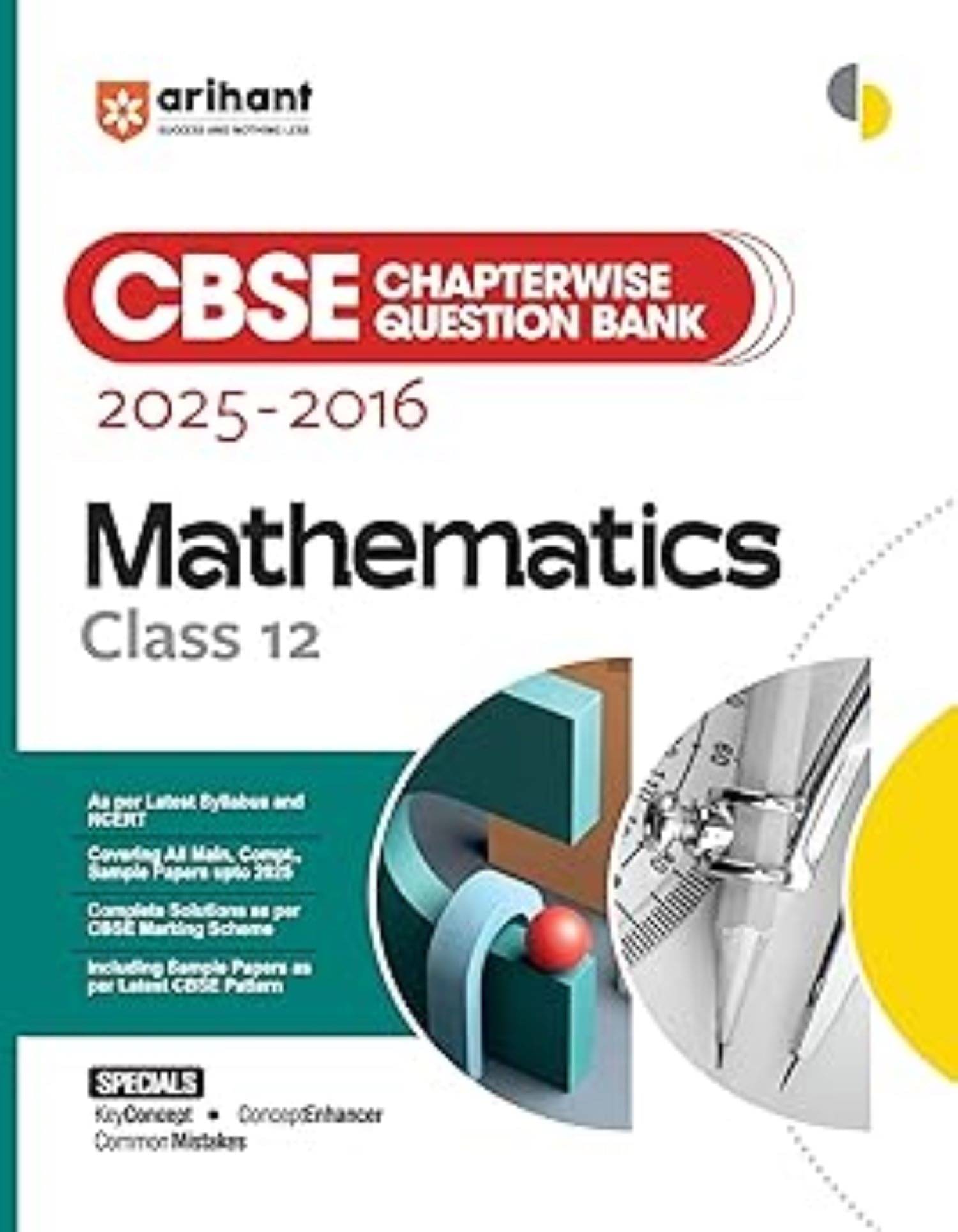     			CBSE Chapterwise Question Bank 2025- 2016 Mathematics Class 12