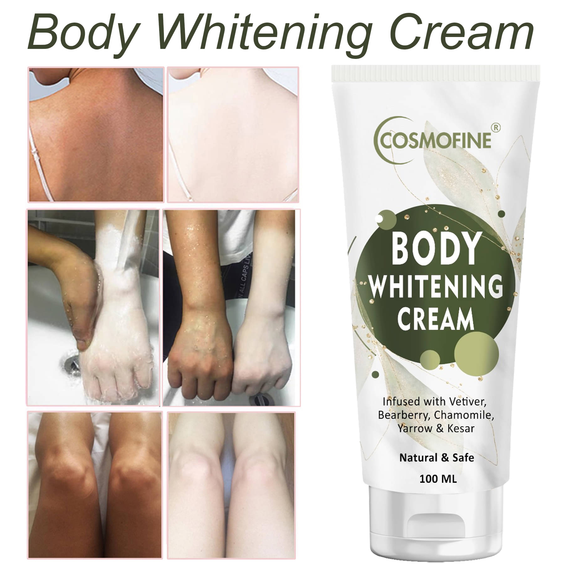     			COSMOFINE Day Cream All Skin Type Kesar ( 100 ml )