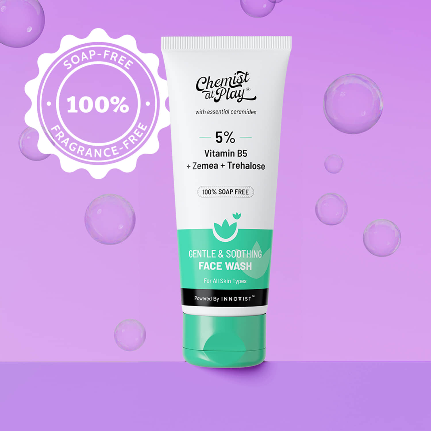 Chemist At Play 2% Salicylic Acid Oil & Acne Control Face Wash Blackhead Removal , 100ml (Pack of 1)
